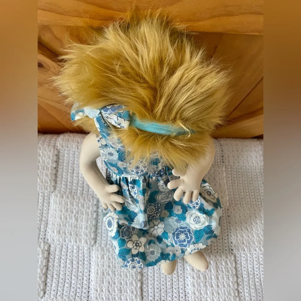 Handmade fabric baby